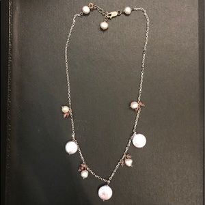 Pink and White Fresh Water Pearl Necklace